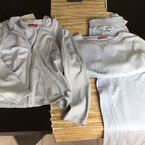 NWT 3 piece active set jacket, pant and top all L - Picture 1 of 4
